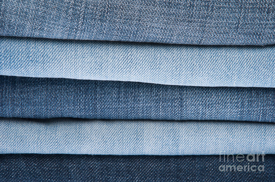 Jeans background Photograph by Luis Alvarenga - Fine Art America