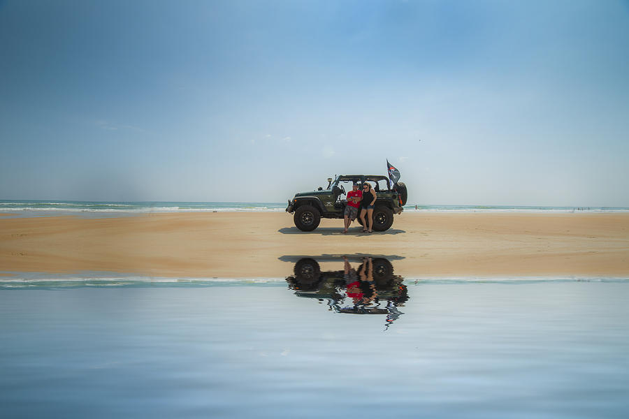 Jeep Beach Photograph by Kevin Cable