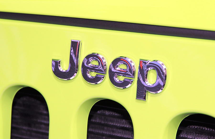Jeep Logo Photograph by Valentino Visentini