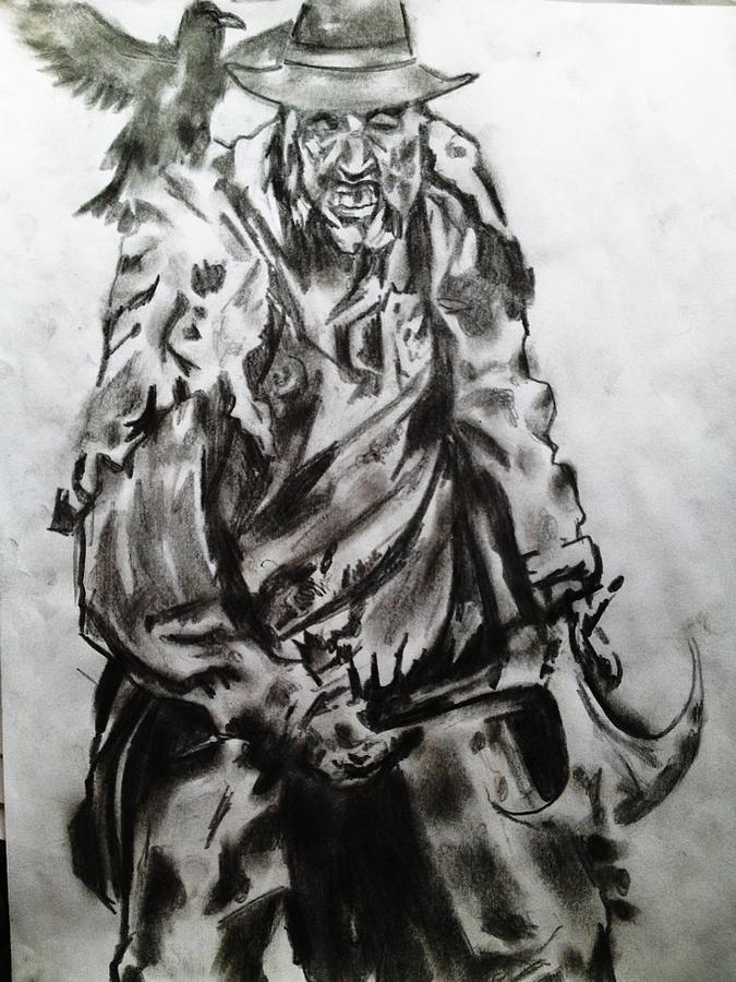 Jeepers Creepers Drawing By Marcos Salinas.