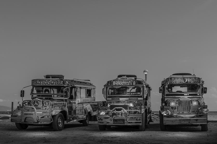 Truck Photograph - Jeepneys Of The Philippines by Colin Utz