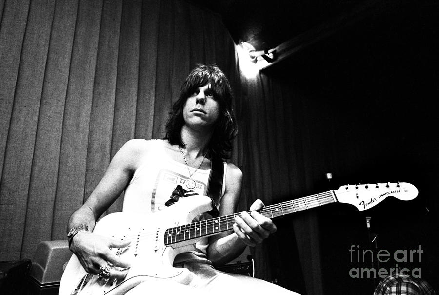Jeff Beck 1973 Photograph by Chris Walter