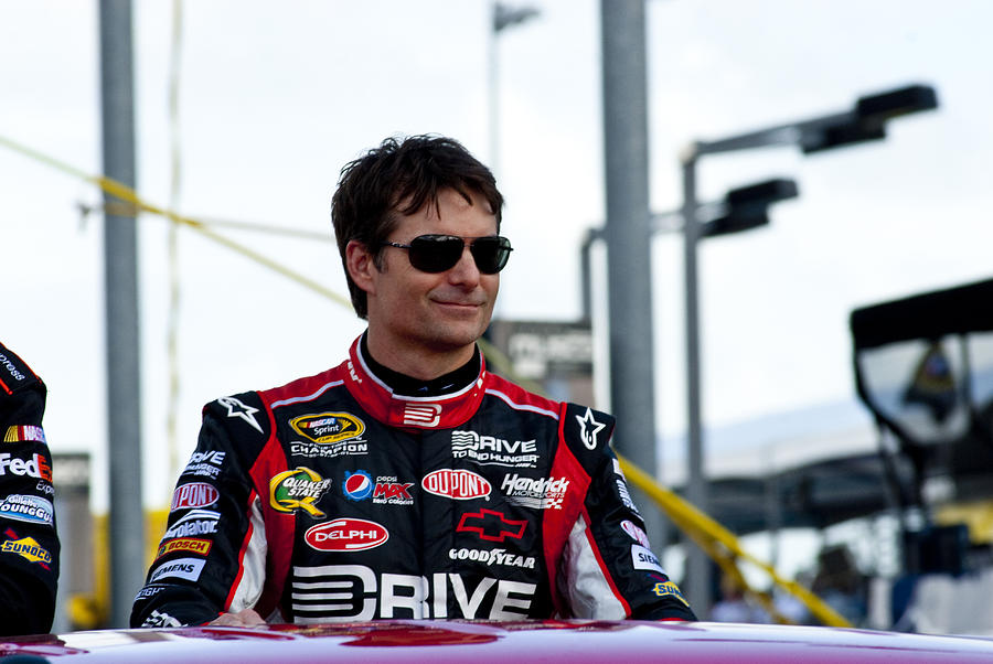 Jeff Gordon intro Photograph by Kevin Cable