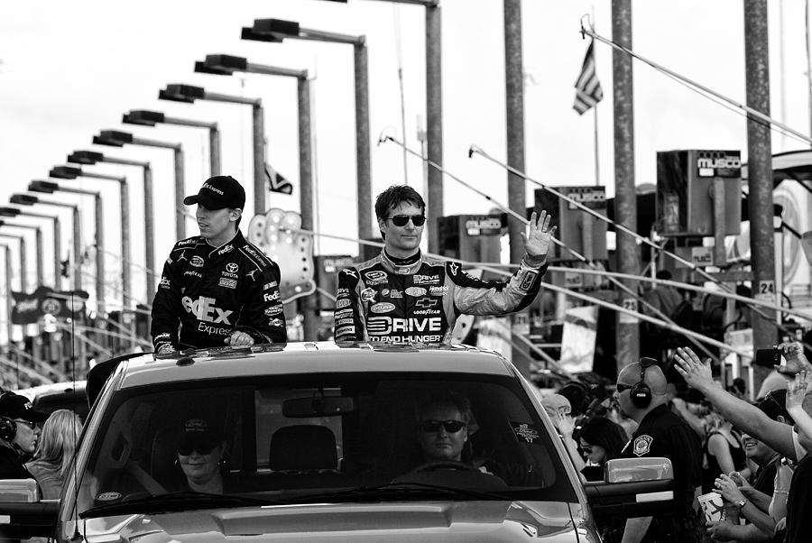 Jeff Gordon introduction  Photograph by Kevin Cable
