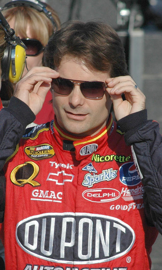 Jeff Gordon Photograph by Kevin Cable