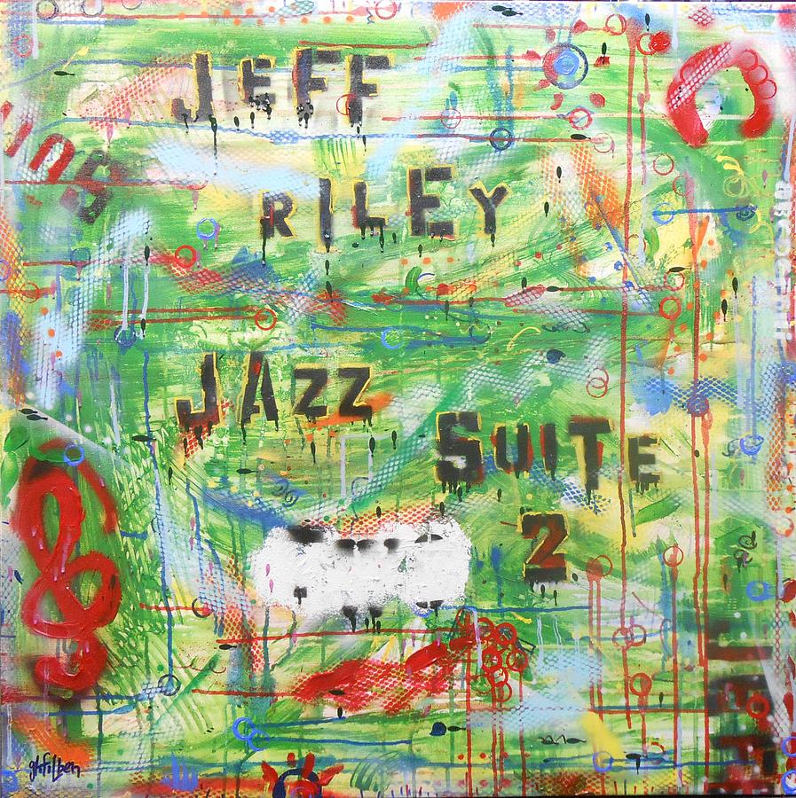 Jeff Riley Jazz Suite 2 Painting by GH FiLben