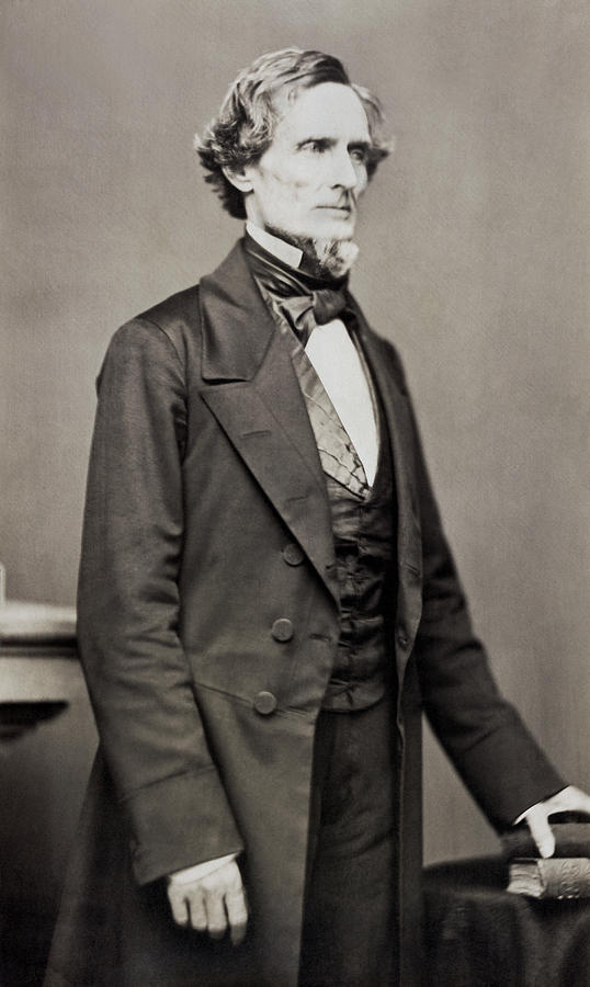 Jefferson Davis Photograph by Underwood Archives