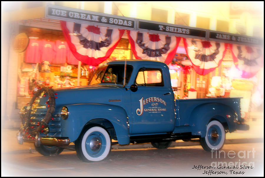 Jefferson General Store 51 Chevy Pickup Photograph by Kathy  White