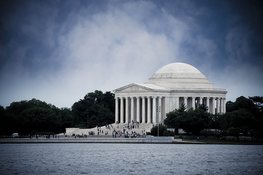 Jefferson Memorial Photograph by Christi Kraft