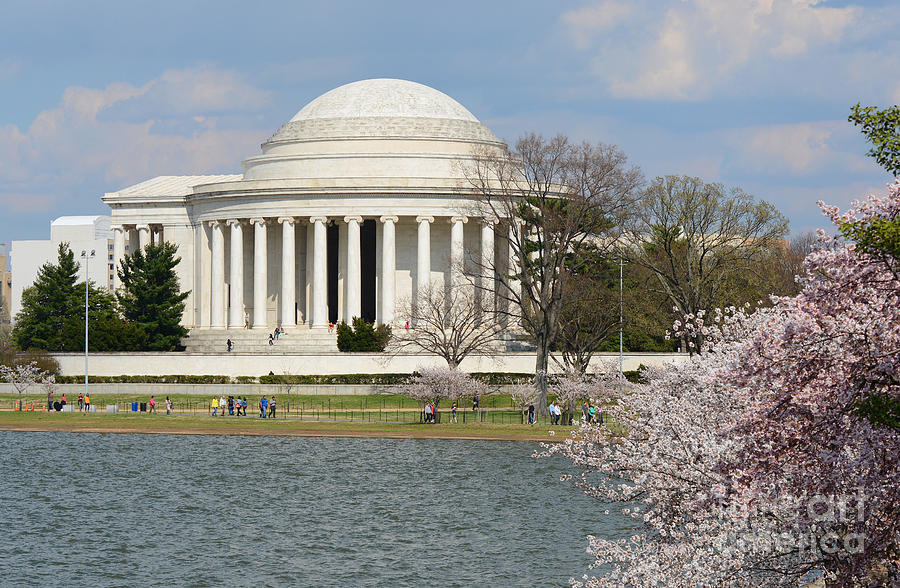 Jefferson Memorial Photograph by Cindy Manero