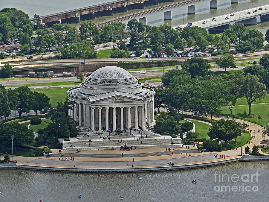 Jefferson Memorial Photograph by Dawn Gari