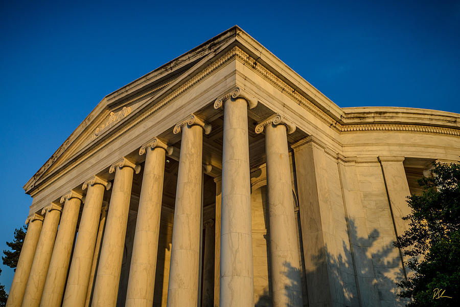 Jefferson Memorial Photograph - Jefferson Memorial Oblique by Pat Scanlon Jefferson Memorial Photograph - Jefferson Memorial Oblique by Pat Scanlon