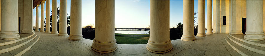 Jefferson Memorial Photograph - Jefferson Memorial Washington Dc by Panoramic Images