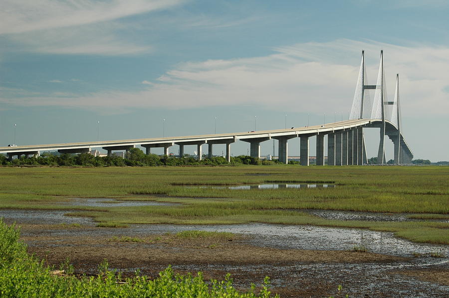 Jekyll Island Bridge Photograph By Sheri Heckenlaible - Fine Art America