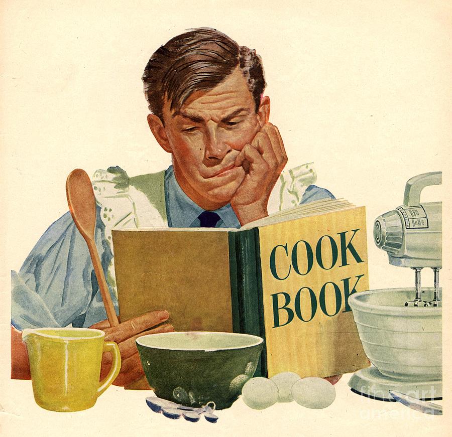 1950s Drawing - Jello 1950s Usa Cooking Recipes Cookery by The Advertising Archives