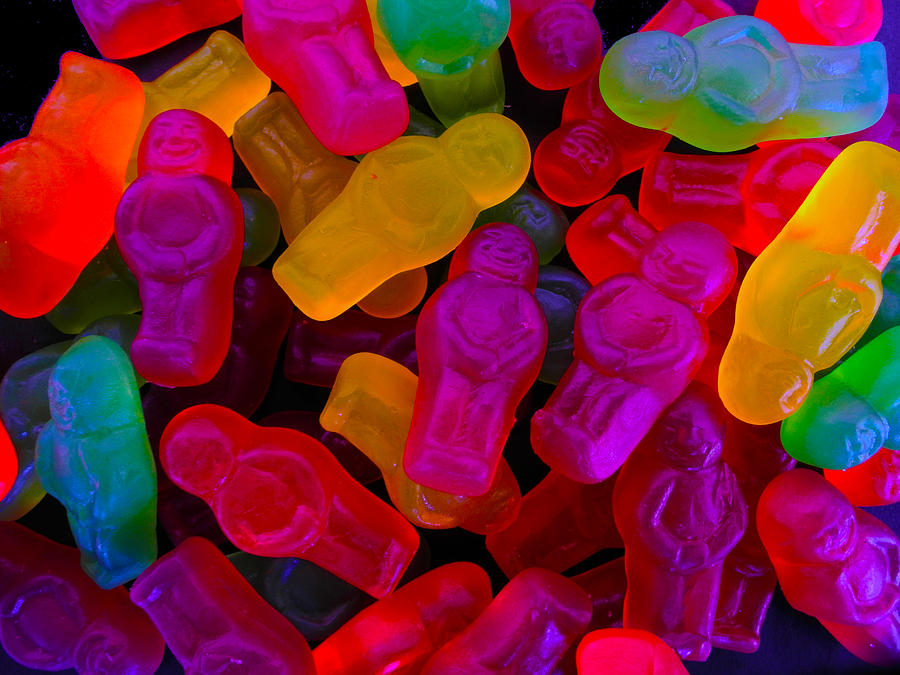 Jelly Baby Abstract 2 Photograph by Mark Blauhoefer