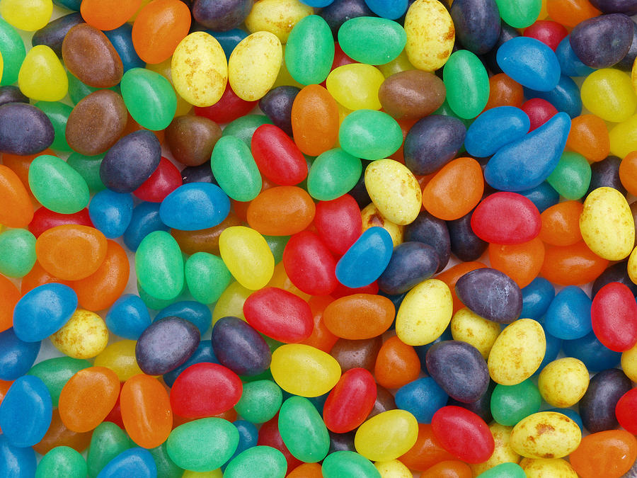 Jelly beans Digital Art by Ron Harpham