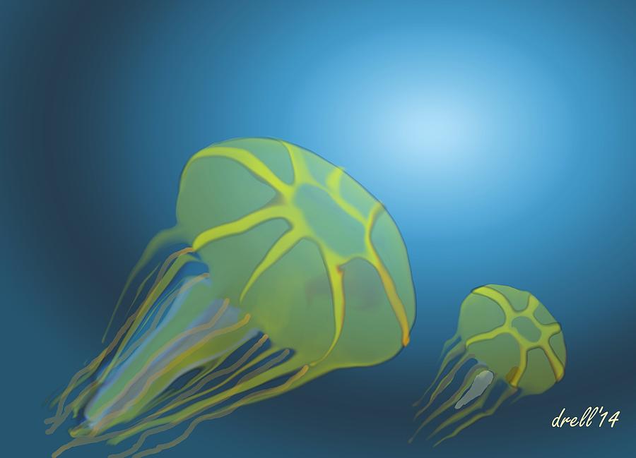Jellyfish Digital Art