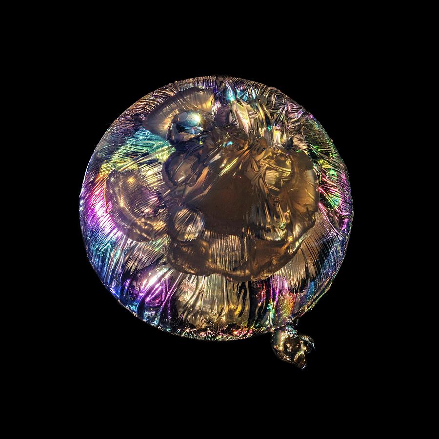 Jellyfish Sculpture In Polarized Light Photograph by Robin Noorda