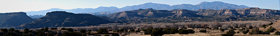 Jemez Foothills Panoramic Photograph by Aaron Burrows