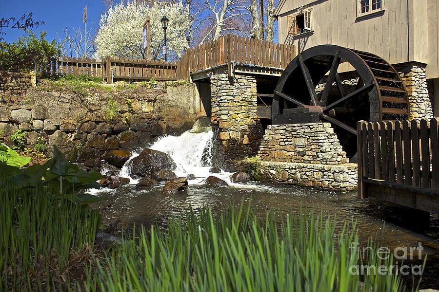 Jenney Grist Mill Photograph by Amazing Jules