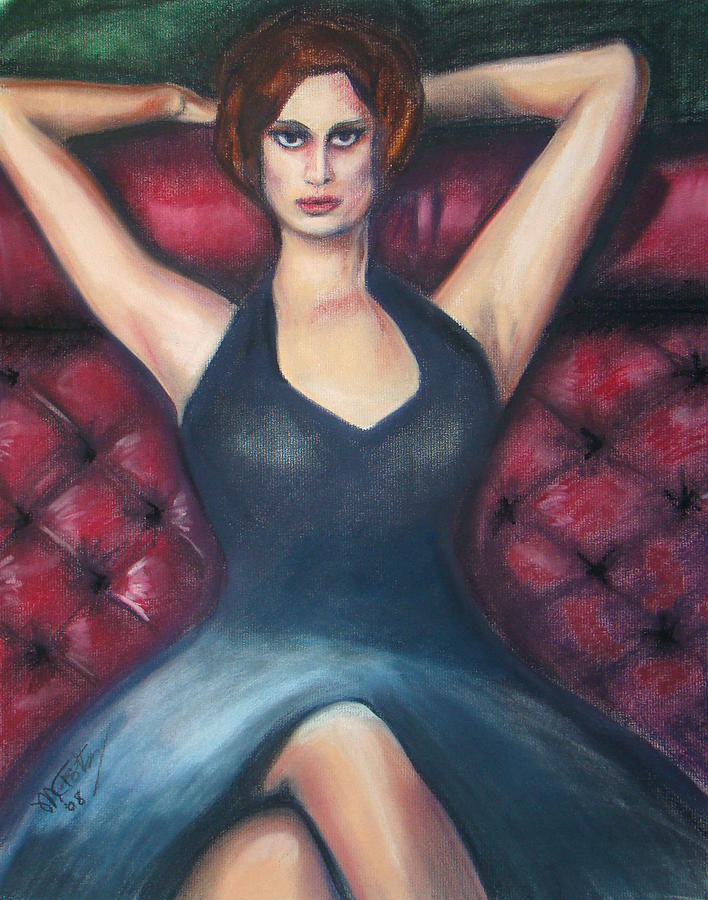 Jennifer Painting by Michael Foltz