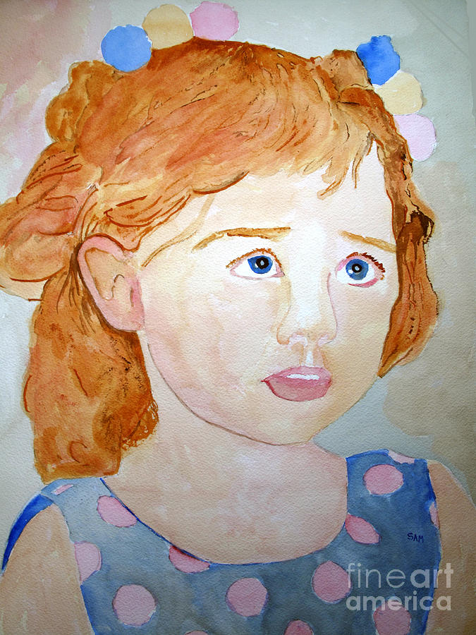 Jenny Painting by Sandy McIntire