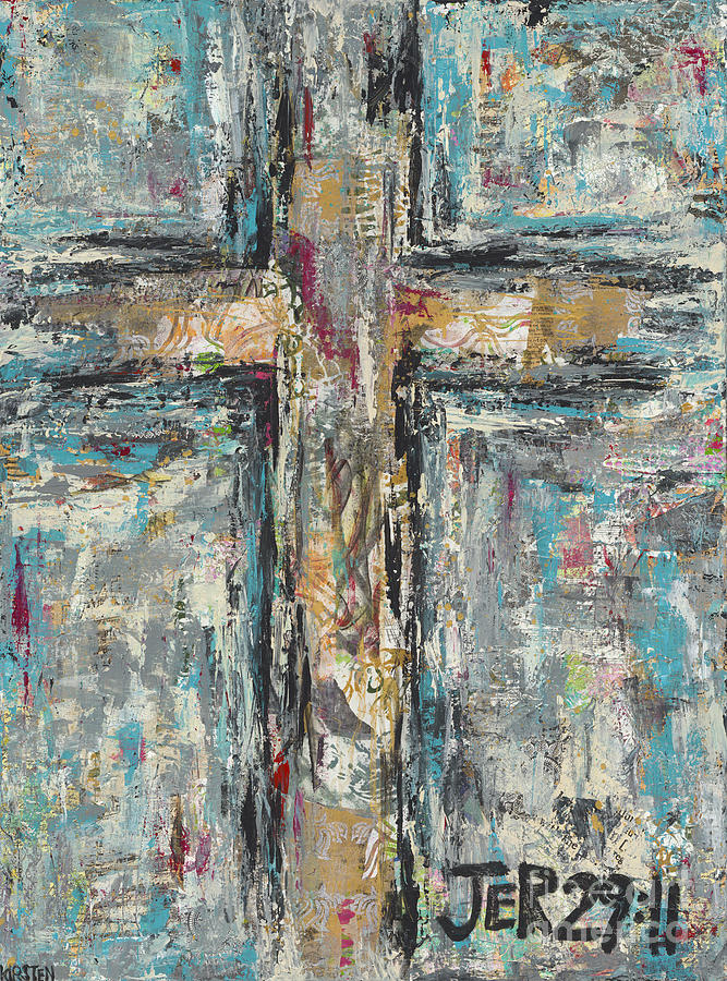 Jeremiah Cross Painting by Kirsten Koza Reed