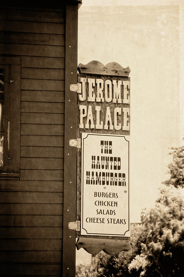 Jerome Palace - The Haunted Hamburger Photograph by Saija Lehtonen