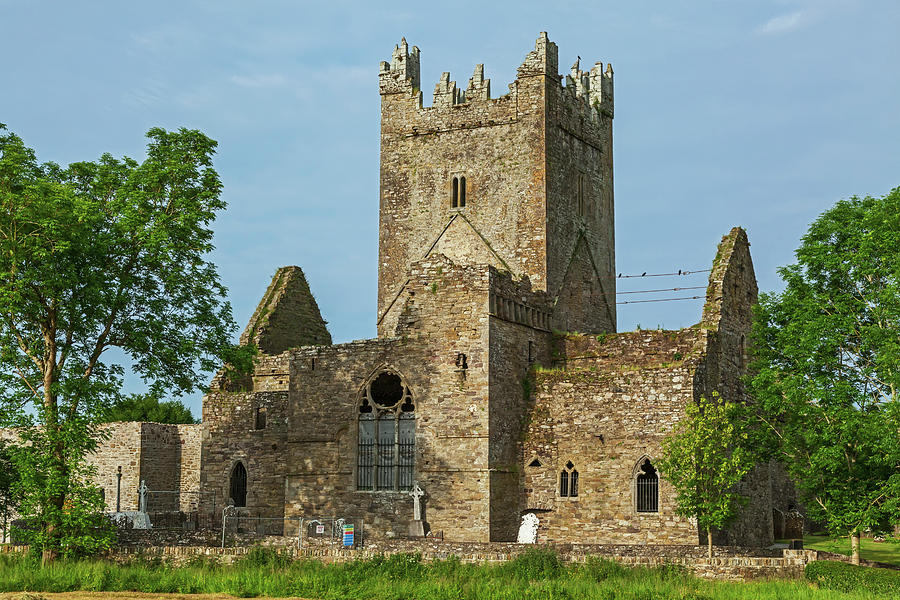 Jerpoint Abbey  County Kilkenny, Ireland Photograph by Carl Bruemmer