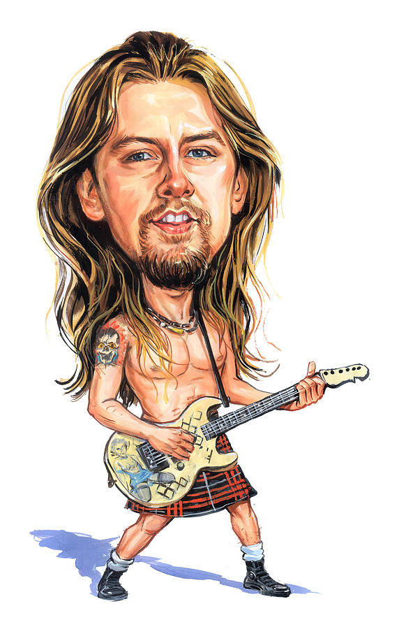 Jerry Cantrell Painting - Jerry Cantrell by Art