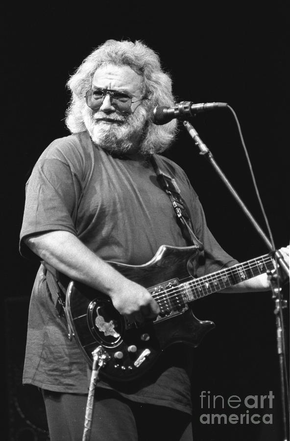 Musician Photograph - Jerry Garcia Band by Concert Photos