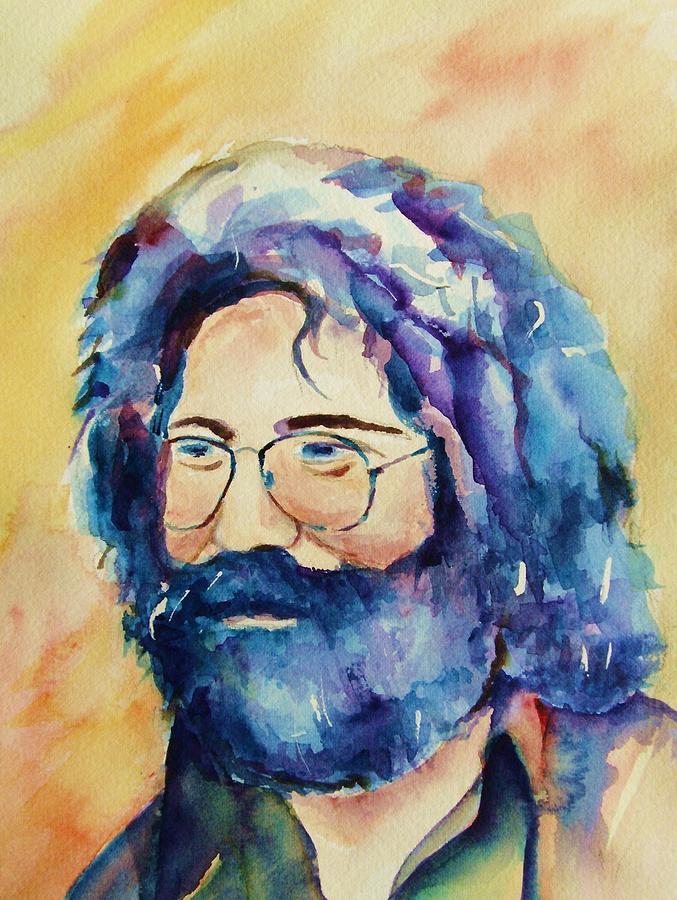 Jerry Garcia Painting by Brian Degnon - Fine Art America