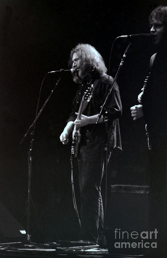 Jerry Garcia of The Grateful Dead  #1 Photograph by Susan Carella