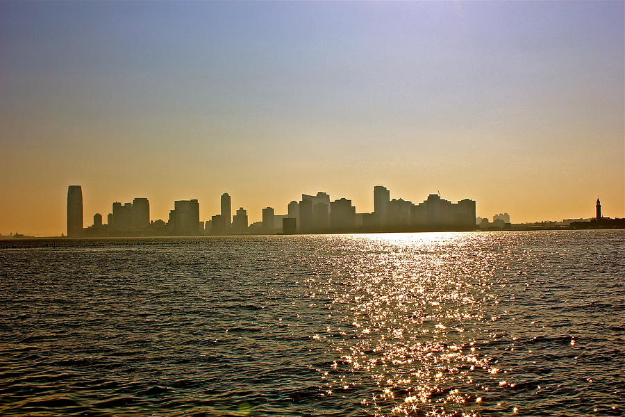 Jersey City from NYC Photograph by Felix Zapata