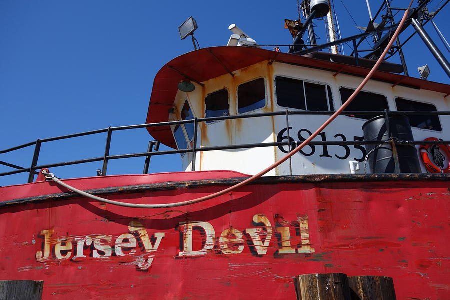 Jersey Devil Clam Boat Photograph by Joan Reese
