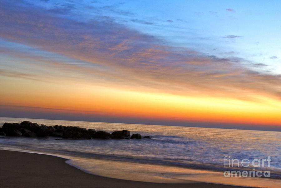 Jersey Shore Sunrise Digital Art by Danielle Summa
