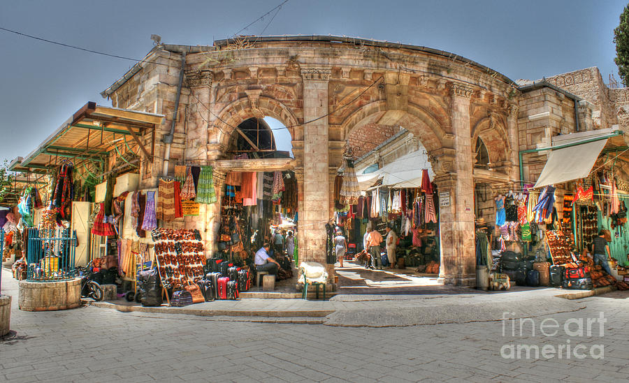 Jerusalem Market Photograph by David Birchall