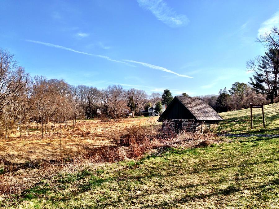 Jerusalem Mill Spring House Photograph by Chris Montcalmo