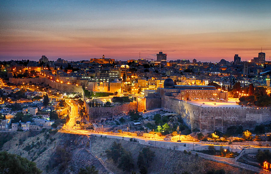 Jerusalem Night Sky