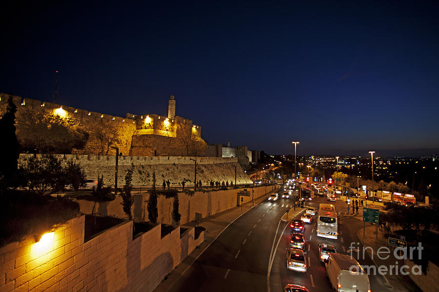 Jerusalem Old City Photograph by Yossi Aptekar