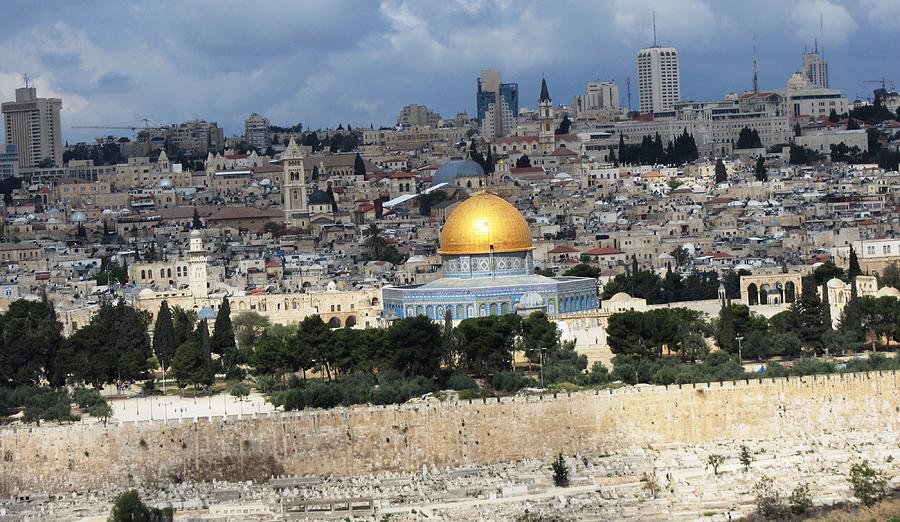 Jerusalem Skyline Photograph by Teresa Ruiz - Fine Art America