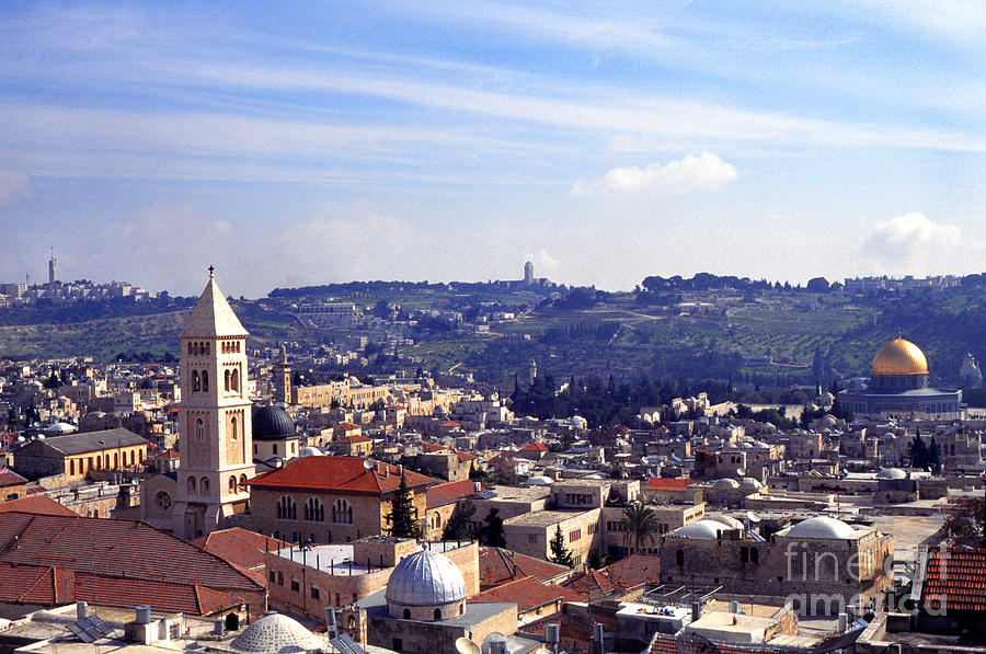 Jerusalem Photograph by Thomas R Fletcher