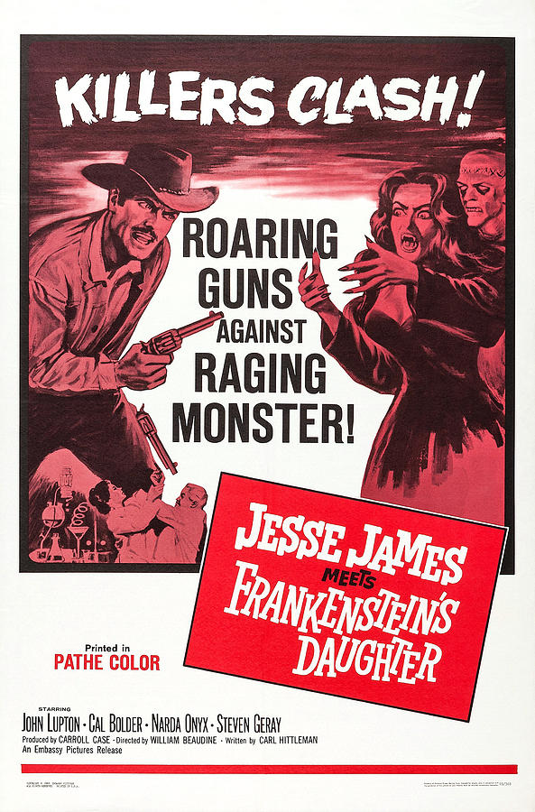 Jesse James Meets Frankensteins Photograph by Everett