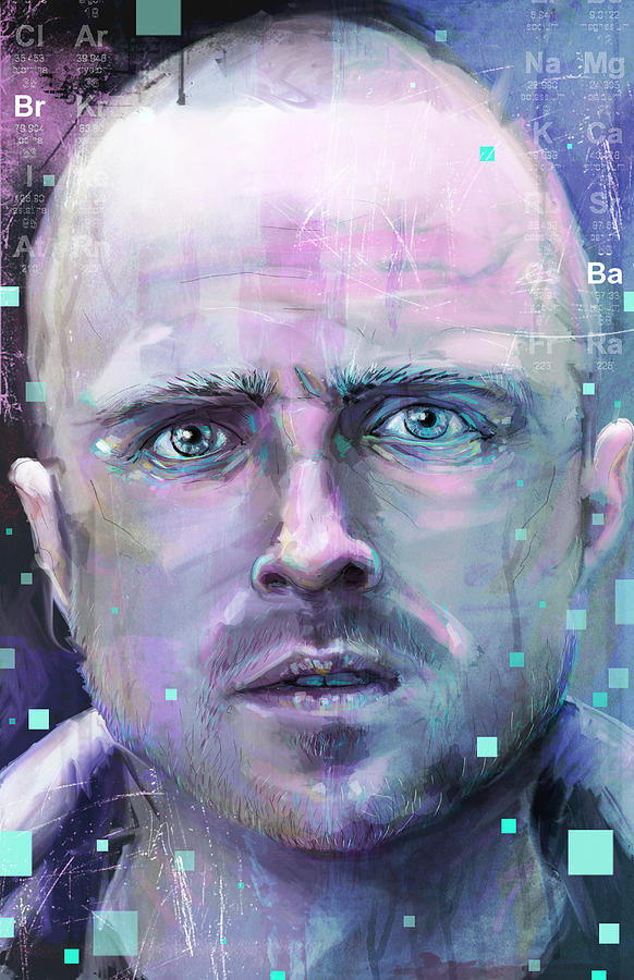 Actor Digital Art - Jessie by Jeremy Scott