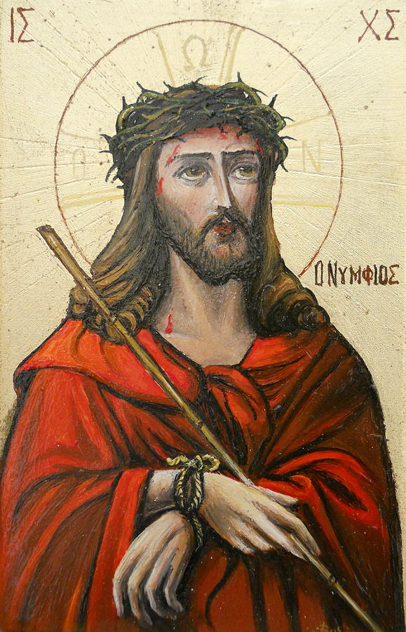 Jessus Painting by Sorin Apostolescu