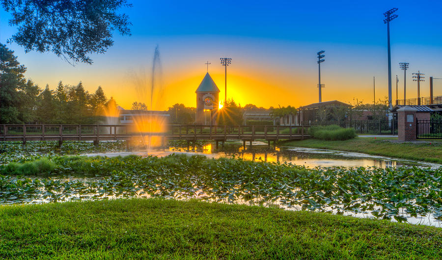 Jesuit Sunrise - Tampa, Florida Photograph by Lance Raab Photography