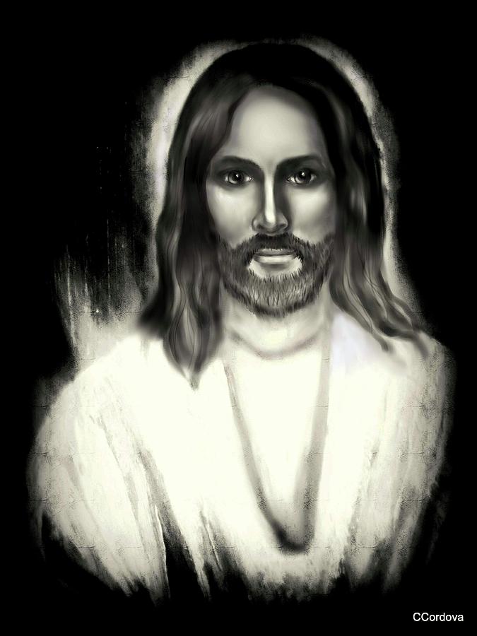 Jesus Painting by Carmen Cordova
