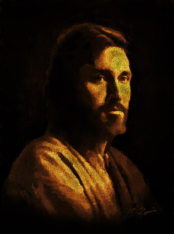 Jesus Painting by Charlie Roman