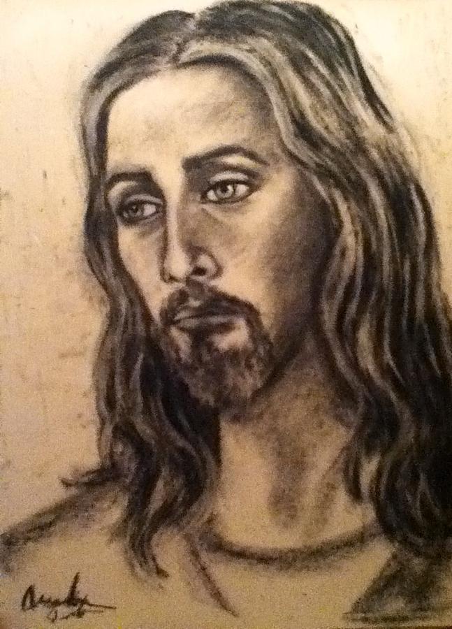 Jesus Christ Drawing by Amanda Parks | Fine Art America